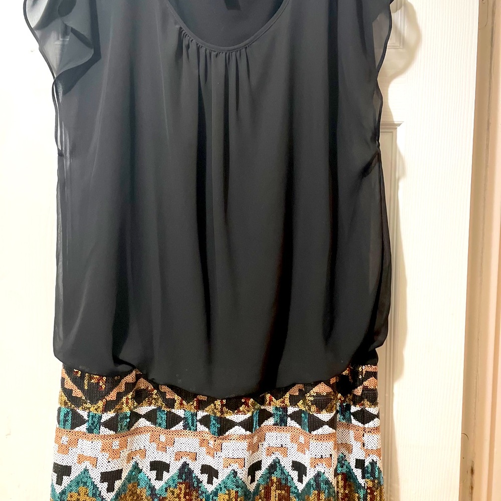 Black Sequin dress